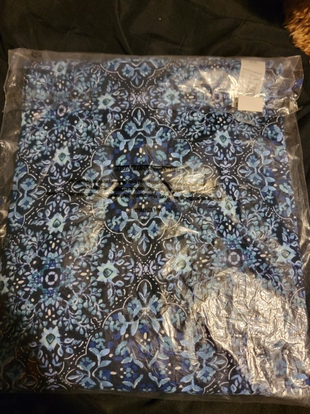 2x Navy Winter Tile Croft Barrow L/S Shirt Blue 20 22 - Picture 6 of 6